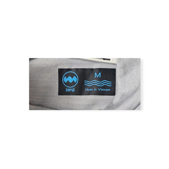 🛍️ Janji Long-Sleeve Running Top - Women's Medium - Merino Blend Blueish Gray - Picture 7 of 10